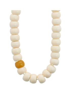 PILGRIM Eclipse Necklace in White Silver by Pilgrim