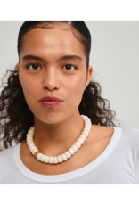 PILGRIM Eclipse Necklace in White Silver by Pilgrim