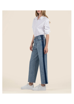 Kut from the Kloth Charlotte Side Shadow in Intense Wash by Kut from the Kloth