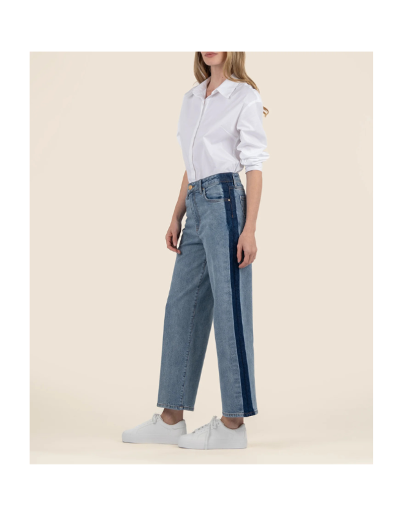 Kut from the Kloth Charlotte Side Shadow in Intense Wash by Kut from the Kloth