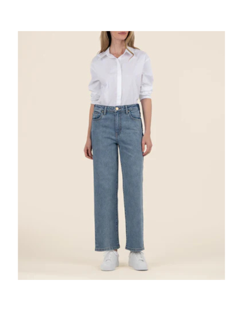 Kut from the Kloth Charlotte Side Shadow in Intense Wash by Kut from the Kloth