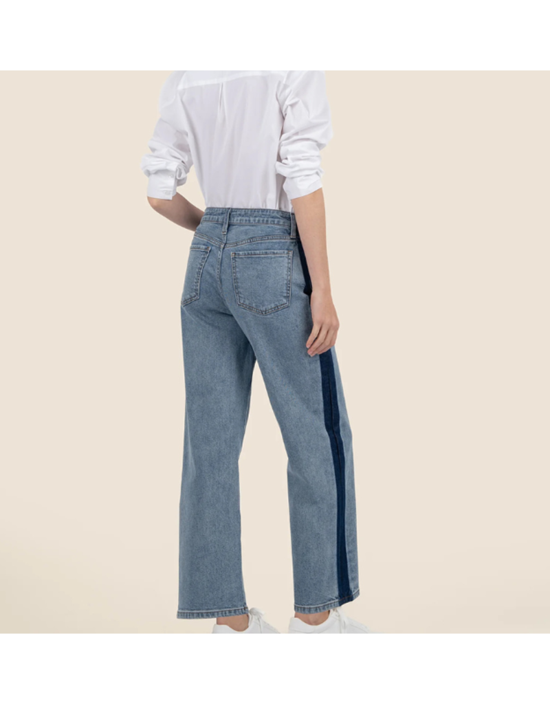 Kut from the Kloth Charlotte Side Shadow in Intense Wash by Kut from the Kloth