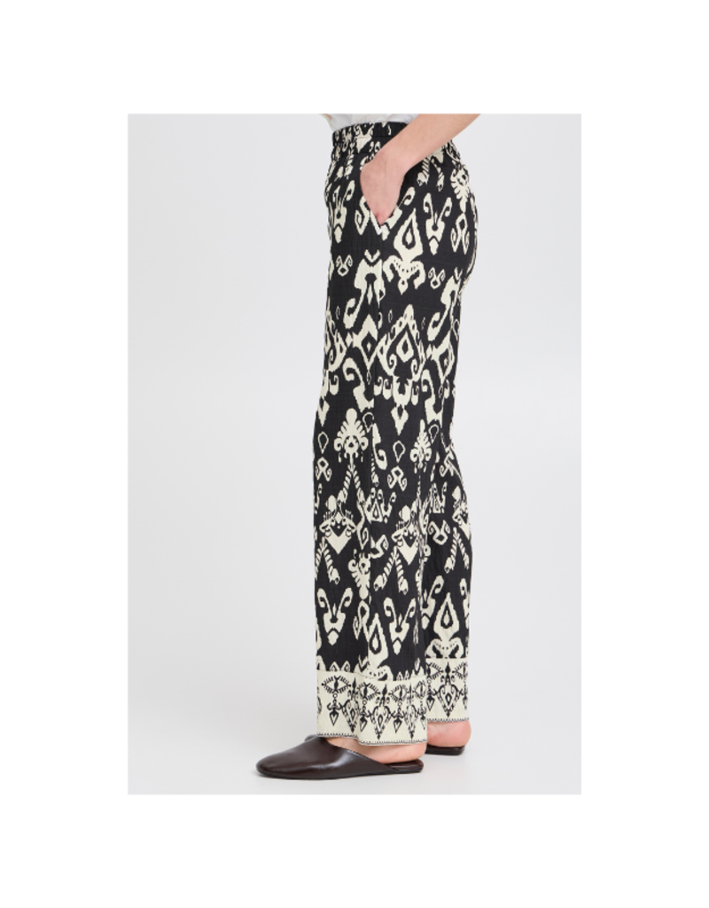 b.young Jasmina Pants in Black Mix by b.young