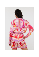 Esqualo Disco Wide Skort in Print by Esqualo