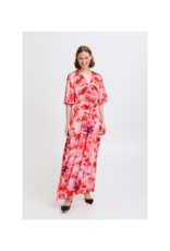 b.young Farinela Dress in Pink Blurry Florals by b.young