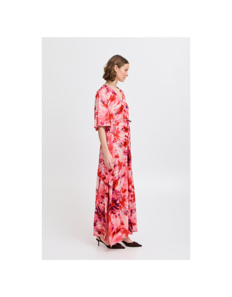 b.young Farinela Dress in Pink Blurry Florals by b.young