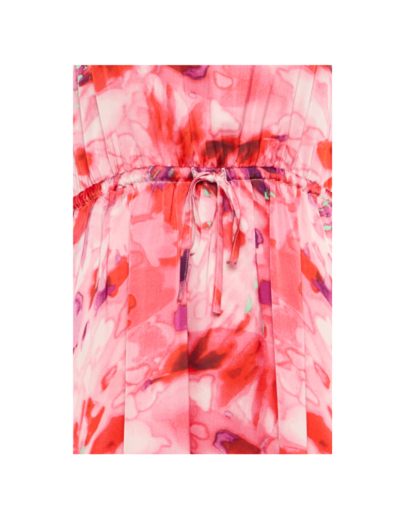 b.young Farinela Dress in Pink Blurry Florals by b.young