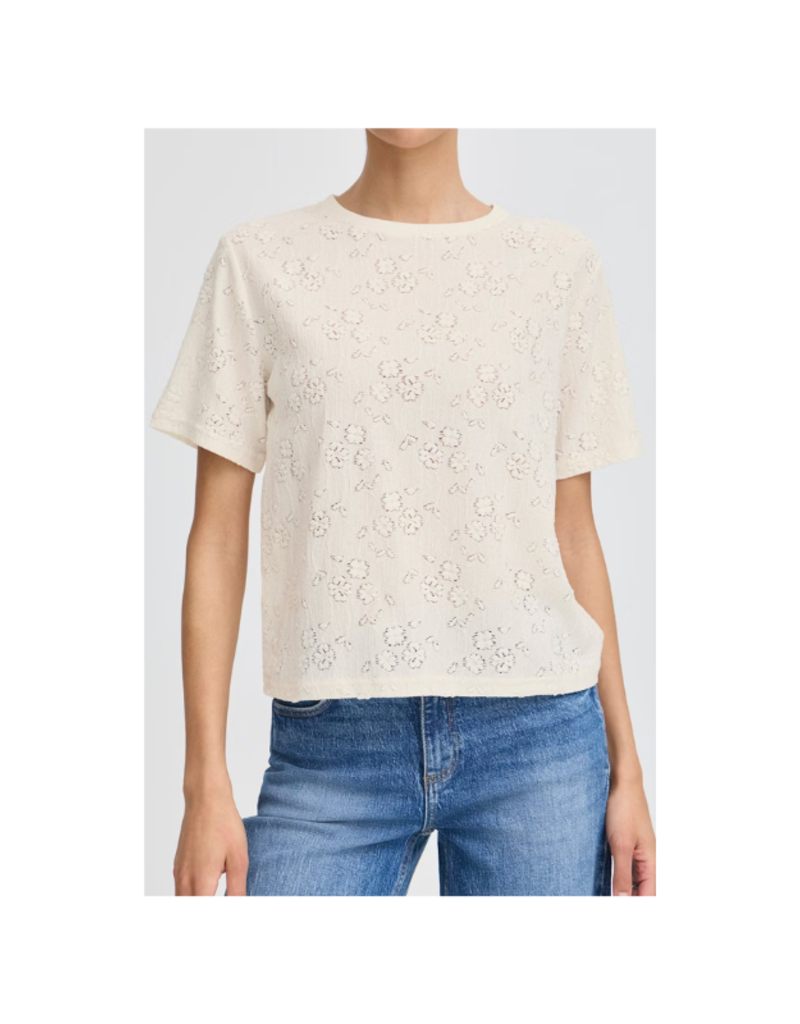 b.young Ullarina T-shirt in Birch by b.young