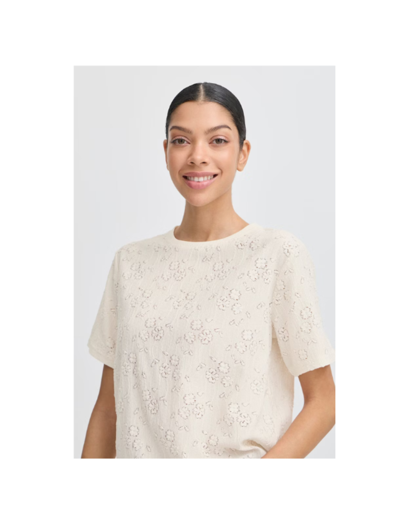 b.young Ullarina T-shirt in Birch by b.young