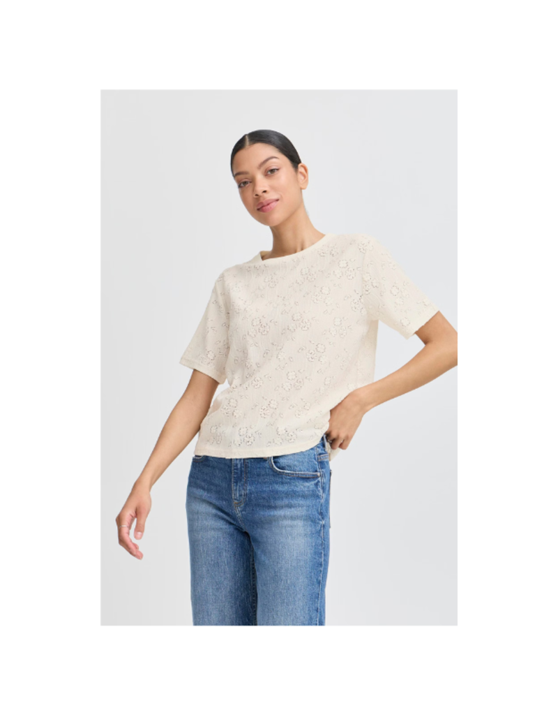 b.young Ullarina T-shirt in Birch by b.young