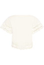 b.young Palora T-shirt in Marshmallow by b.young