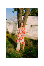 b.young Ibine Short Dress in Flame Flower Mix by b.young