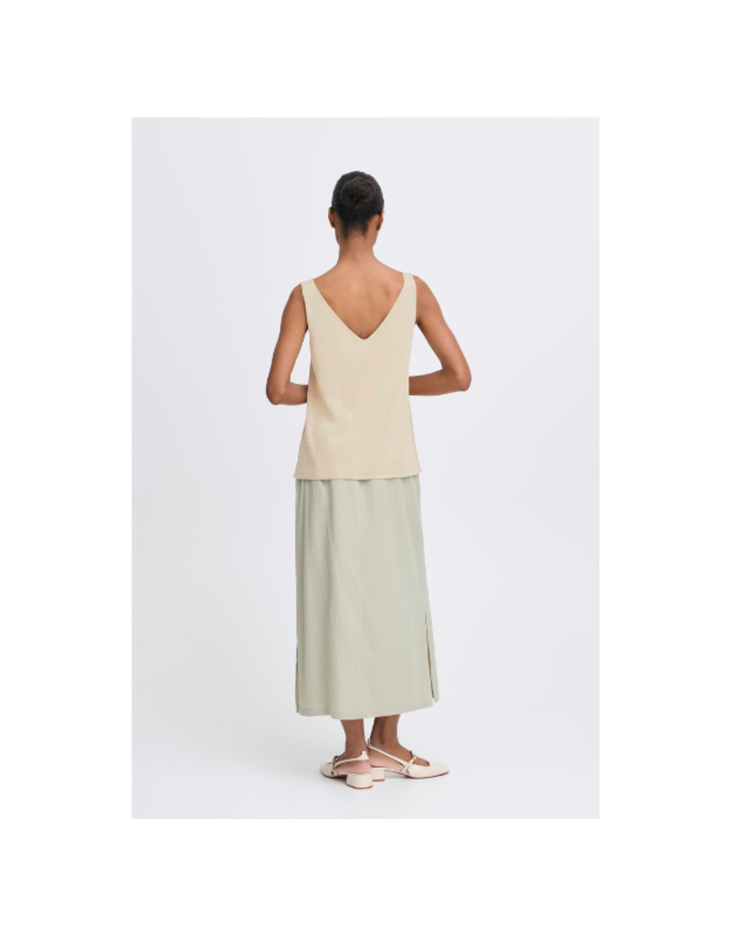 b.young Mobbe Tank in Frosted Almond by b.young