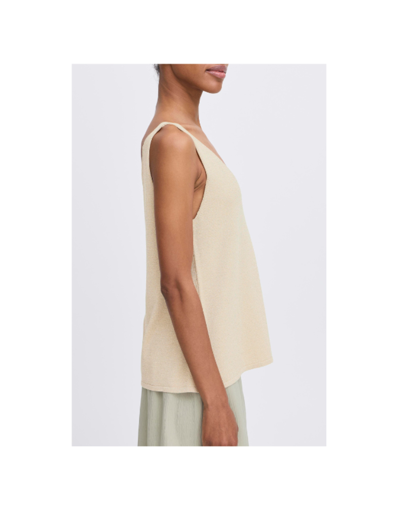 b.young Mobbe Tank in Frosted Almond by b.young