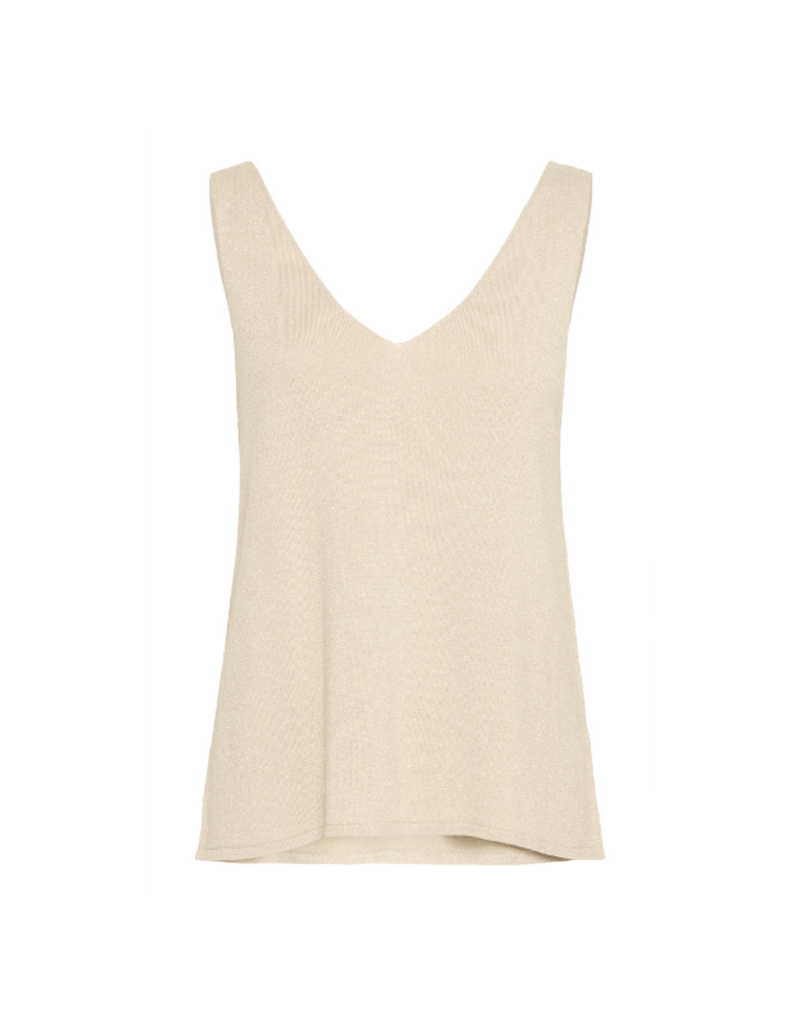 b.young Mobbe Tank in Frosted Almond by b.young