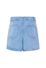 b.young Kallie Denim Skort in Light Blue by b.young
