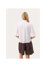 Part Two Rayani Button Down Top in Bright White by Part Two