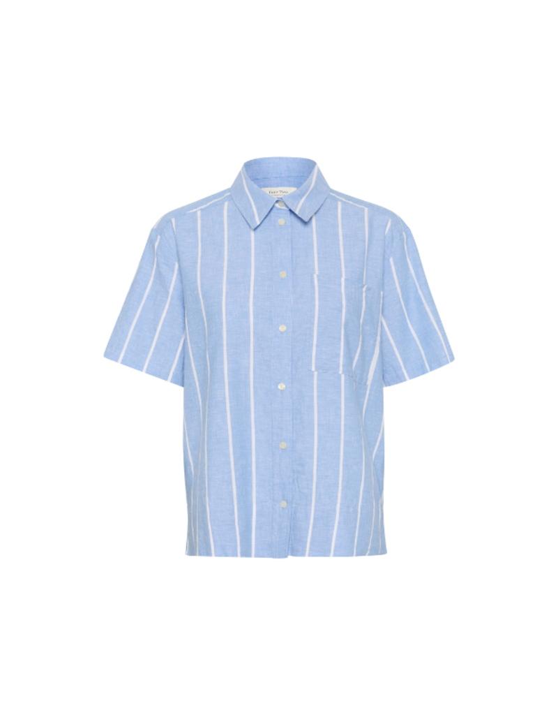Part Two Renee Top in Marina Blue by Part Two