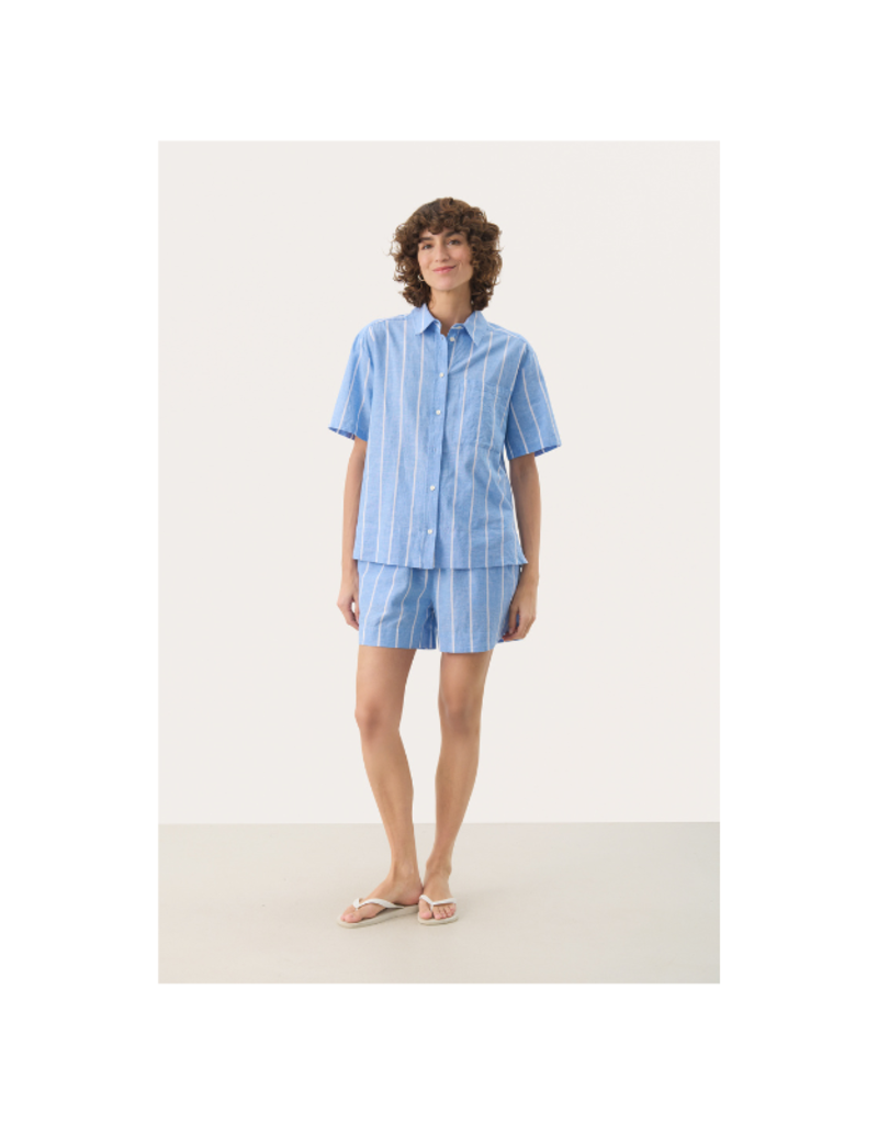 Part Two Renee Top in Marina Blue by Part Two