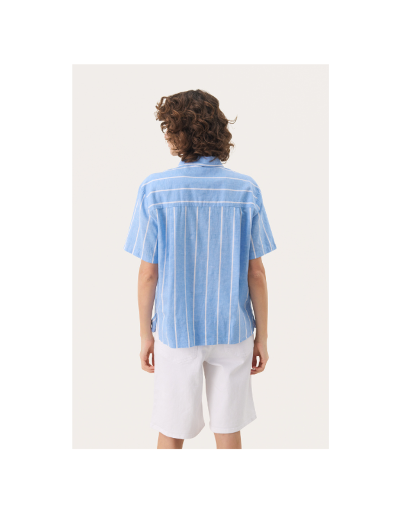 Part Two Renee Top in Marina Blue by Part Two