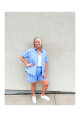 Part Two Rigge Short in Marina Blue by Part Two