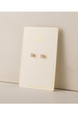 Lover's Tempo Astrid Stud Earrings Pink Opal by Lover's Tempo