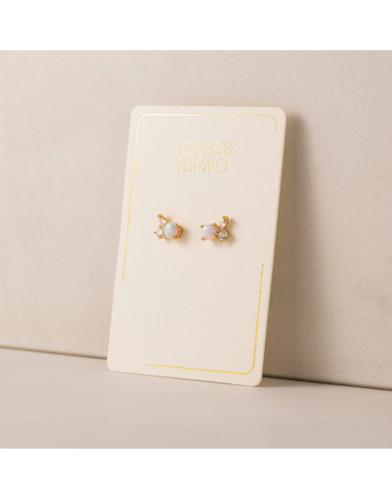 Lover's Tempo Adora Stud Earrings Opal by Lover's Tempo