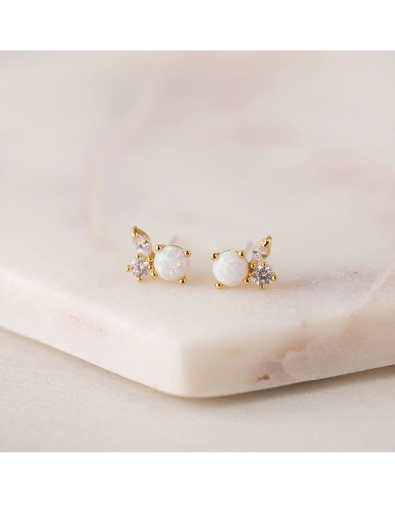 Lover's Tempo Adora Stud Earrings Opal by Lover's Tempo