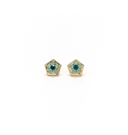 Lover's Tempo Anise Stud Earrings Pacific Opal by Lover's Tempo