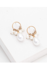 Lover's Tempo Contessa Pearl Drop Earrings Pearl by Lover's Tempo