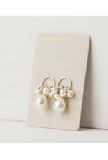 Lover's Tempo Contessa Pearl Drop Earrings Pearl by Lover's Tempo