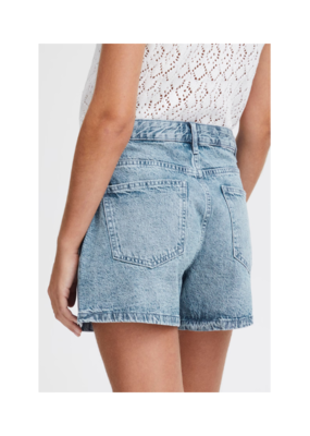 ICHI Aveny Denim Shorts in Washed Light by ICHI