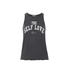 ICHI Nabino Self Love Tank in Black by ICHI
