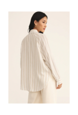 Z Supply The Perfect Linen Top in Cement by Z Supply