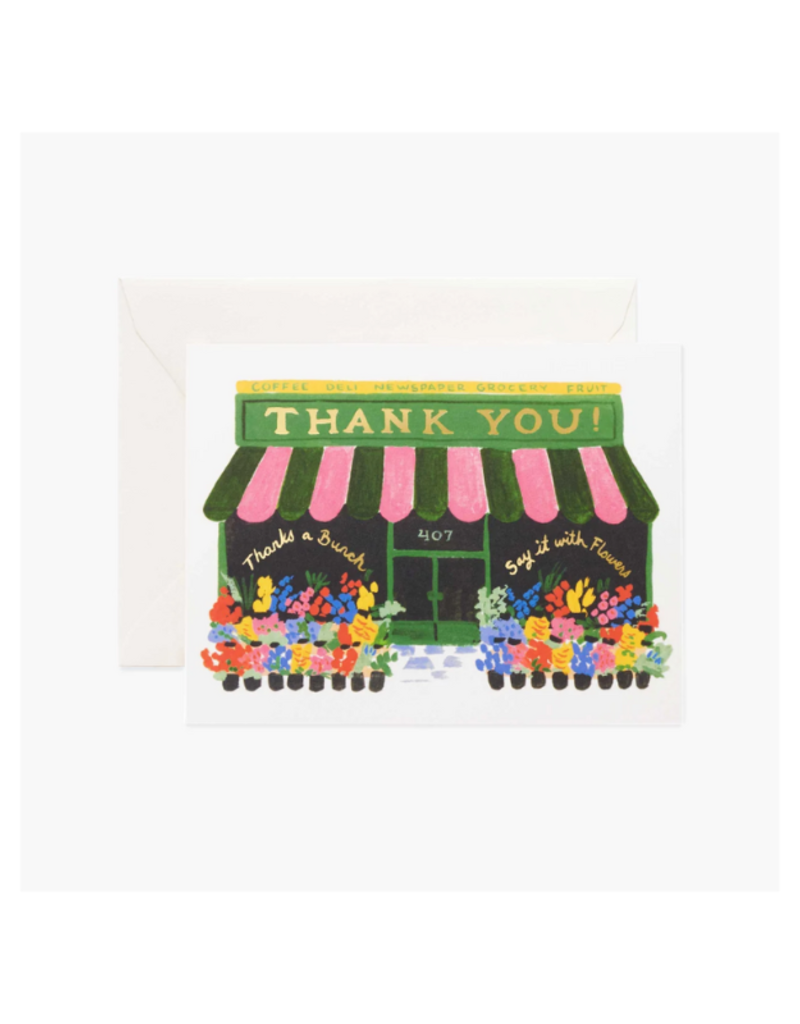 Rifle Paper Co. Flower Shop Thank You Card by Rifle Paper Co.