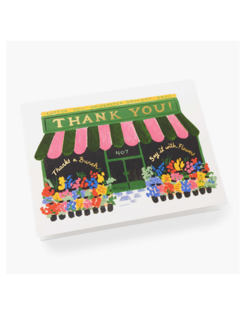 Rifle Paper Co. Flower Shop Thank You Card by Rifle Paper Co.