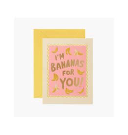 Rifle Paper Co. I'm Bananas For You Card by Rifle Paper Co.