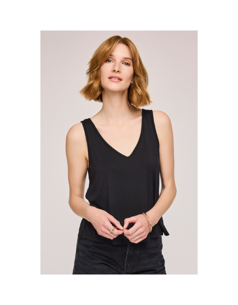 Gentle Fawn Kai Tank in Black by Gentle Fawn
