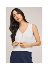 Gentle Fawn Rebel Tank in White by Gentle Fawn
