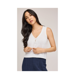 Gentle Fawn Rebel Tank in White by Gentle Fawn