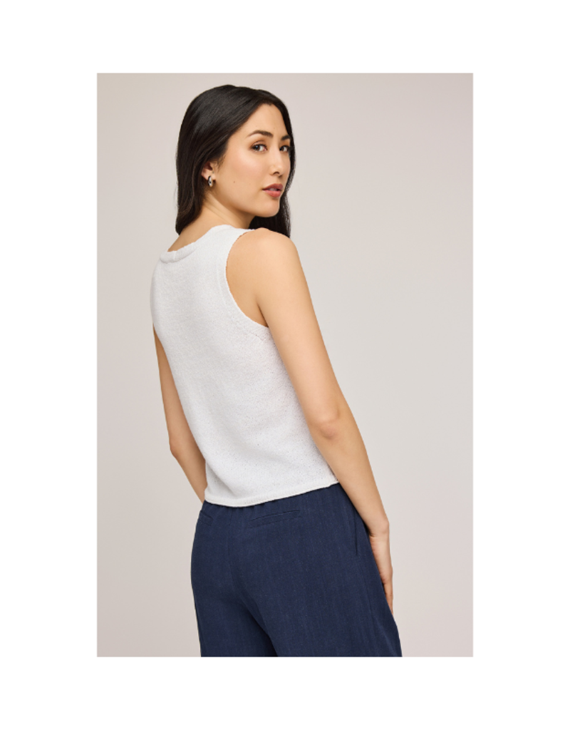 Gentle Fawn Rebel Tank in White by Gentle Fawn
