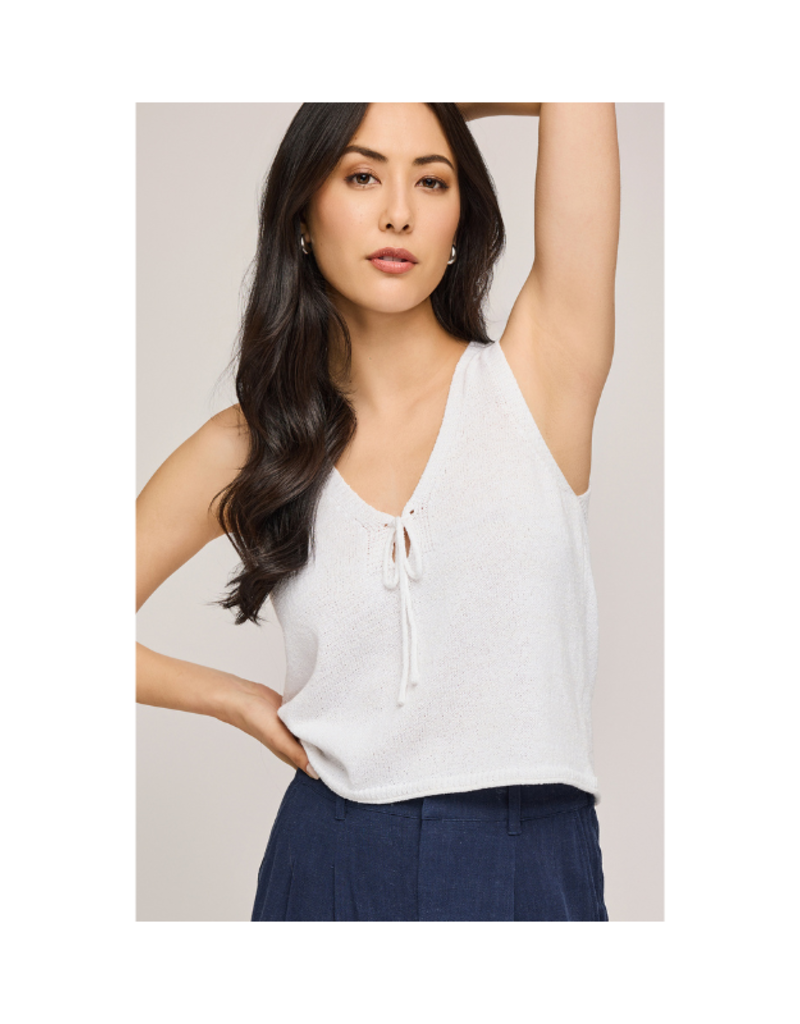 Gentle Fawn Rebel Tank in White by Gentle Fawn