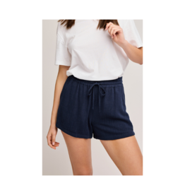 Gentle Fawn Suki Shorts in Navy by Gentle Fawn