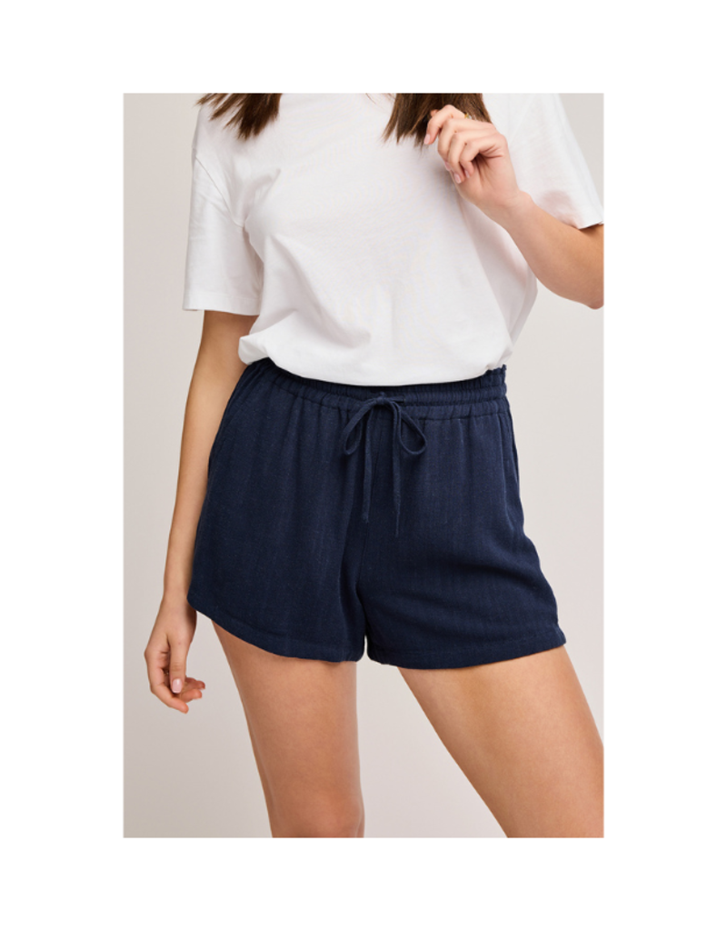 Gentle Fawn Suki Shorts in Navy by Gentle Fawn