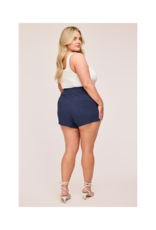 Gentle Fawn Suki Shorts in Navy by Gentle Fawn