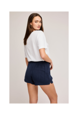 Gentle Fawn Suki Shorts in Navy by Gentle Fawn