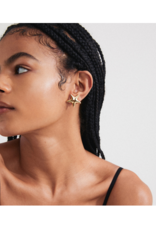 PILGRIM Force Earrings in Gold by Pilgrim