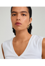 PILGRIM Agni Earrings in Gold by Pilgrim