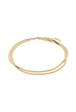 PILGRIM Jelona Anklet in Gold by Pilgrim
