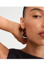 PILGRIM Breeze Earrings in Gold by Pilgrim